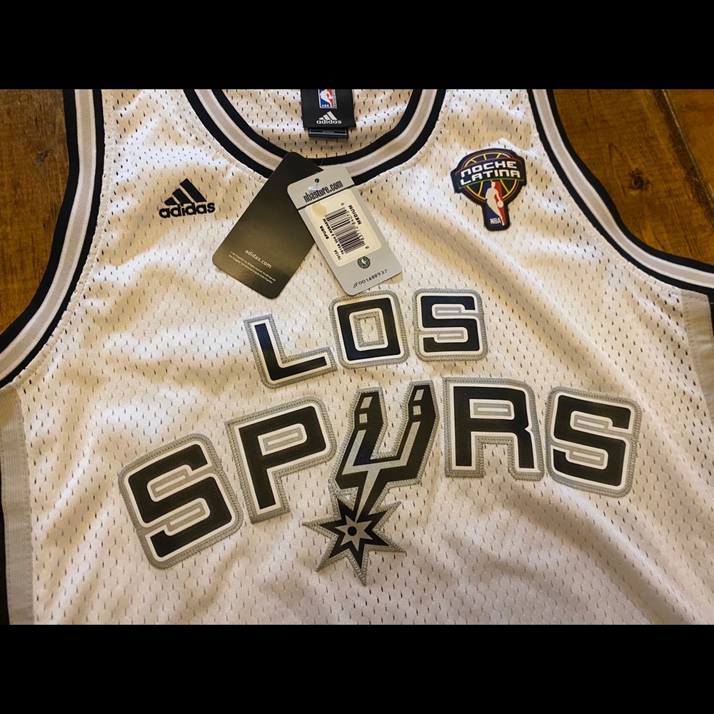Blank Noche Latina San Antonio NBA Spurs Jersey - Picture 3 of 8